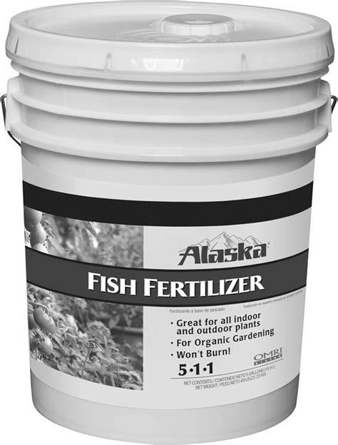 alaska fish fertilizer 5 1 1|Fish Emulsion Fertilizer 5.